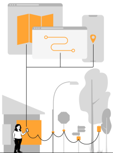 System Concept - Albugnano Community Map / Smoties
